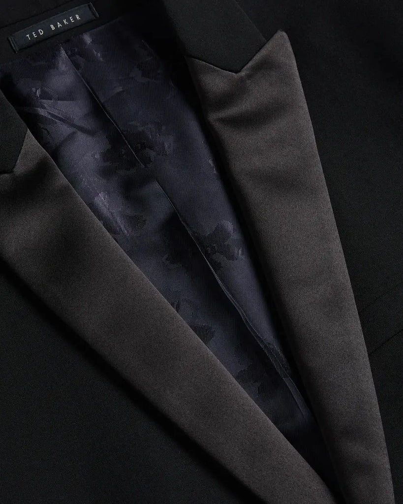 Ted Baker Men’s Black Slim Fit Tuxedo Dinner Jacket