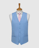 LA Smith Ascot Single-Breasted Fine Wool Formal Waistcoats