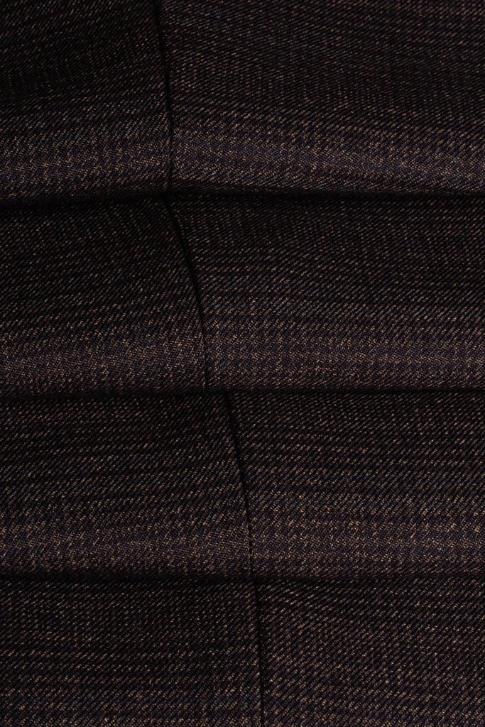 Cavani Caridi Men’s Brown Tweed Waistcoat - Suit & Tailoring