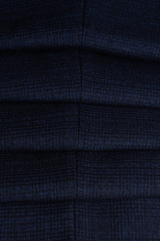 Cavani Caridi Men’s Navy Tweed Trousers - Suit & Tailoring