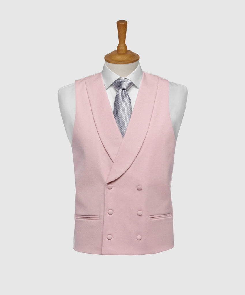 LA Smith Ascot Double-Breasted Fine Wool Formal Waistcoats