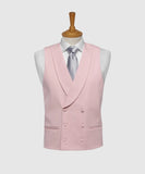 LA Smith Ascot Double-Breasted Fine Wool Formal Waistcoats
