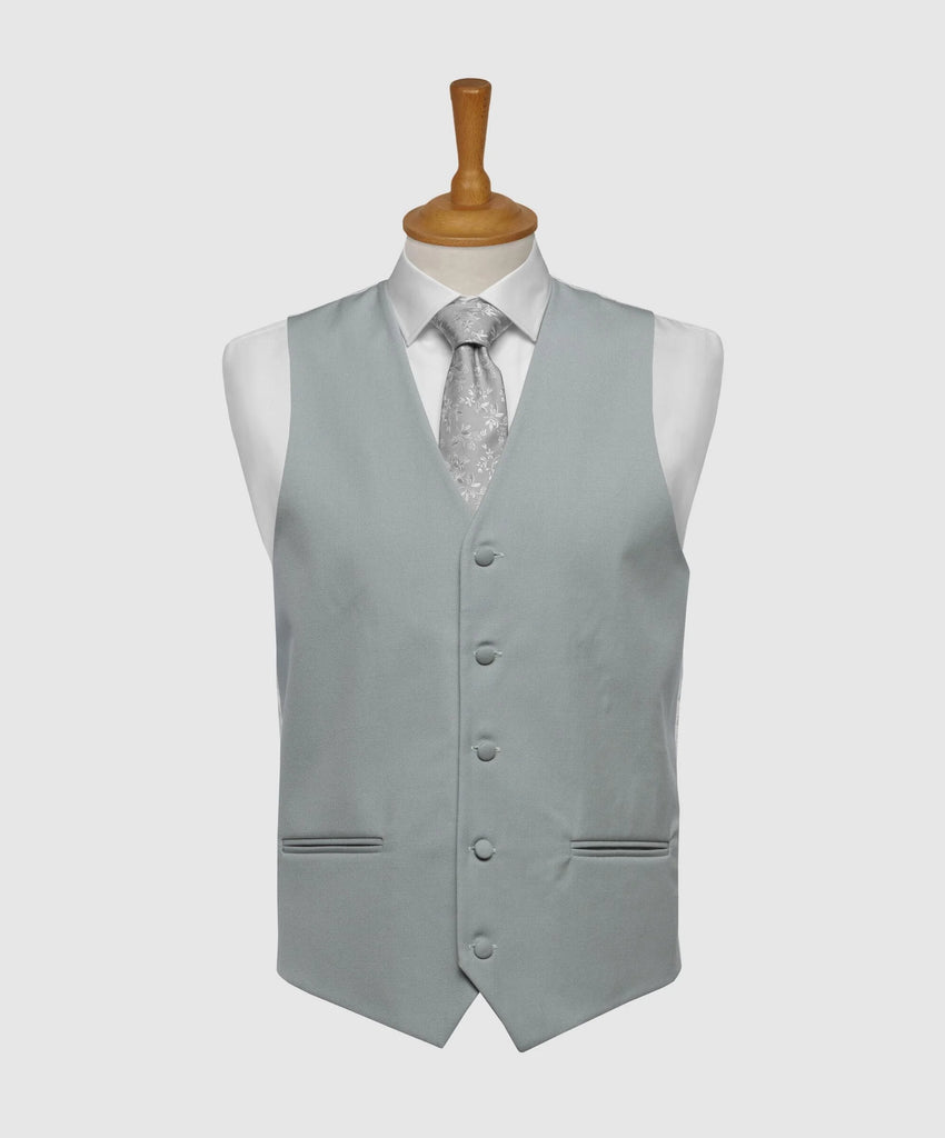 LA Smith Ascot Single-Breasted Fine Wool Formal Waistcoats