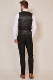 Marc Darcy Max Black Three Piece Suit