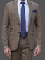 Barucci Marcus Men's Vintage Brown Tweed Blazer