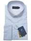 Barucci Men's Penny Round Collar White Double Cuff Shirt