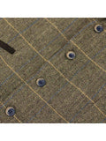 Cavani Albert Mens Brown Tweed Style Waistcoat - Suit & Tailoring