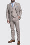 Cavani Miami Beige Three Piece Suit