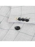 Cavani Radika 3 Piece Light Grey Check Tweed Suit - Suit & Tailoring