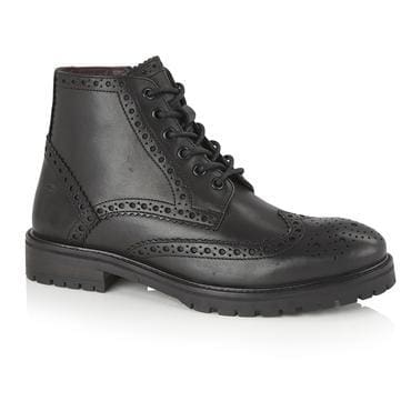 London Brogue Billy Boot Black Men’s Boots - UK7 | EU41 - Boots