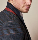 Marc Darcy Luca - Navy Check Tweed Blazer