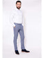 Marc Darcy Harry Blue Tweed Check Trousers