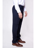 Marc Darcy JD4 Mens Navy Slim Fit Suit Trousers - Suit & Tailoring
