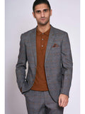 Marc Darcy Jenson Grey Check Blazer - Suit & Tailoring