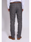 Marc Darcy Jenson Grey Check Suit With Double Breasted Waistcoat - Suit & Tailoring