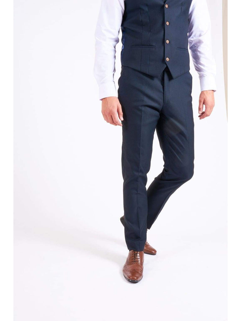 Marc Darcy MAX Navy Blue Trousers