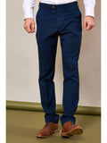 Marc Darcy Max Royal Blue Three Piece Suit with Contrast Buttons - Suit & Tailoring