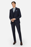 Ted Baker - Slim Fit Navy Panama Jacket
