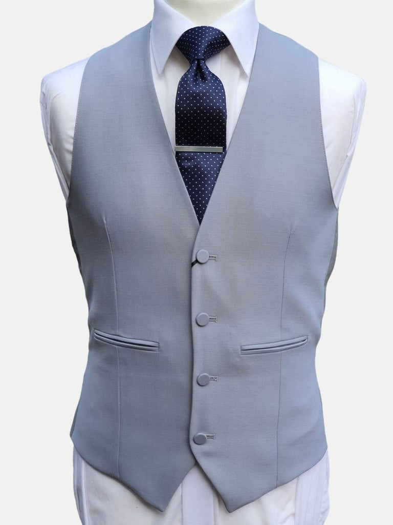 Torre Black Slim Fit Three Piece Morning Suit - Suit & Tailoring