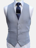Torre Black Slim Fit Three Piece Morning Suit - Suit & Tailoring