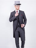 Torre Men’s Charcoal Mohair Tailcoat - Suit & Tailoring