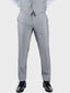 Torre Men's Light Weight Pearl Grey Mohair Suit Trousers