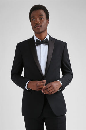 Ted Baker Men's Black Slim Fit Tuxedo Dinner Jacket