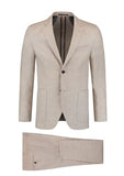 Michael Kors Stone Premium Pure Linen 2 Piece Suit