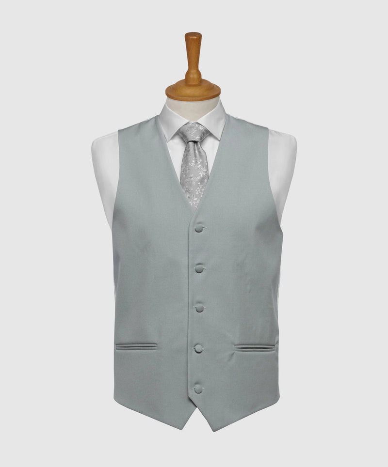 LA Smith Ascot Single-Breasted Fine Wool Formal Waistcoats