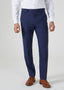 Skopes Jude Navy Herringbone Tweed Tappered Trousers