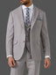 Skopes Jude Stone Beige Herringbone Tweed Jacket