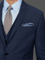 Panama Men's Blue Slim Fit Suit Jacket