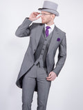 Torre George Silver Grey Mohair Morning Suit - Suit & Tailoring