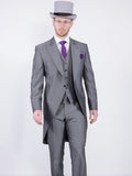 Torre George Silver Grey Mohair Morning Suit - Suit & Tailoring