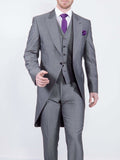 Torre George Silver Grey Mohair Morning Suit - Suit & Tailoring