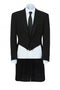 Torre Men's Black Evening Tailcoats