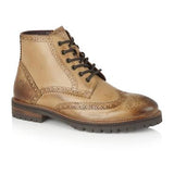 London Brogue Billy Tan Men's Boots