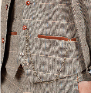 Marc Darcy Antique Style T-Bar Waistcoat Chain