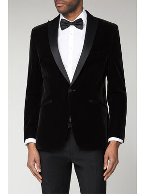 Antique Rogue Black Velvet Dinner Jacket