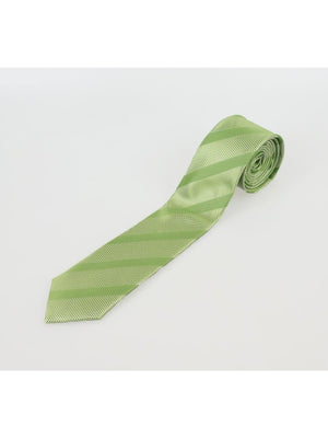 Apple Green Stripe Tie Set - Accessories