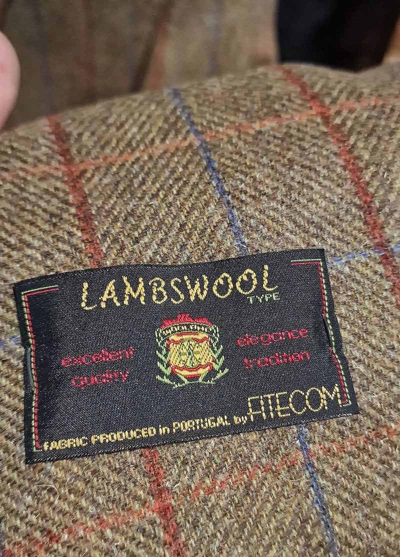 Barucci Frost Men’s Vintage Brown Pure Wool Tweed Blazer - Coats & Jackets