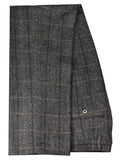 Cavani Albert Mens Grey Tweed Check Trousers - 30 - Suit & Tailoring