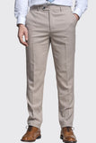 Cavani Miami Men’s Beige Three Piece Suit - Suits