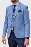 Cavani Miami Men’s Sky Blue Blazer - Suit & Tailoring