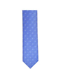 LA Smith Blue Skinny Polka Dot Tie - Accessories