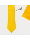 Lemon Plain Satin Tie Set - Accessories