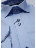 Marc Darcy Alfie Sky Blue Long Sleeve Shirt - Shirts