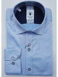 Marc Darcy Alfie Sky Blue Long Sleeve Shirt - Shirts