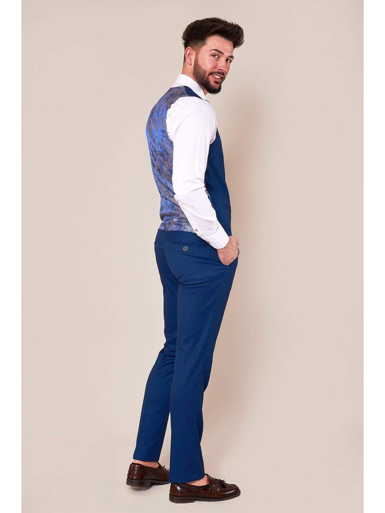 DANNY - Royal Blue Two Piece Suit – Marc Darcy