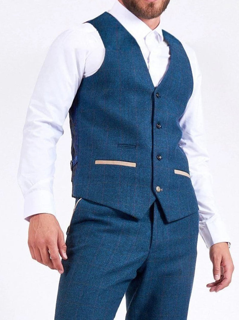THE DROP | Bespoke suits made for you. Navy slim fit suit with grey  waistcoat | Mens wedding suits navy, Best wedding suits, Slim fit suit  wedding